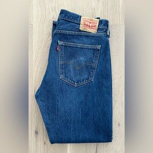 Men’s Levi’s 501 Button Fly Red Tab Jeans - Size 36x30